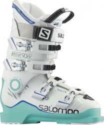 Salomon X Max 90 Women's Snow Ski Boot - Soft Green/White/Union Blue