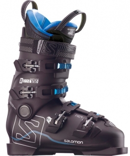Salomon Men's X-Max 100 Snow Ski Boot - Black/ Bright Blue