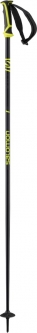 Salomon X 08 Ski Poles - Black/ Neon Yellow