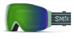 Smith I/O Mag Snow Goggles Bermuda Stripes - Chromapop Sun Green Mirror/Chromapop Storm Rose Flash