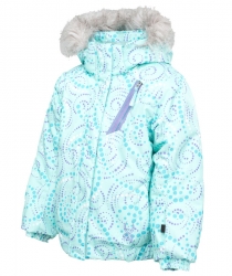 Spyder Bitsy Lola Jacket - Cil Pinwheel Print and Pure