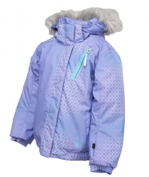 Spyder Bitsy Lola Jacket - Pure Honeycomb Print and Splash