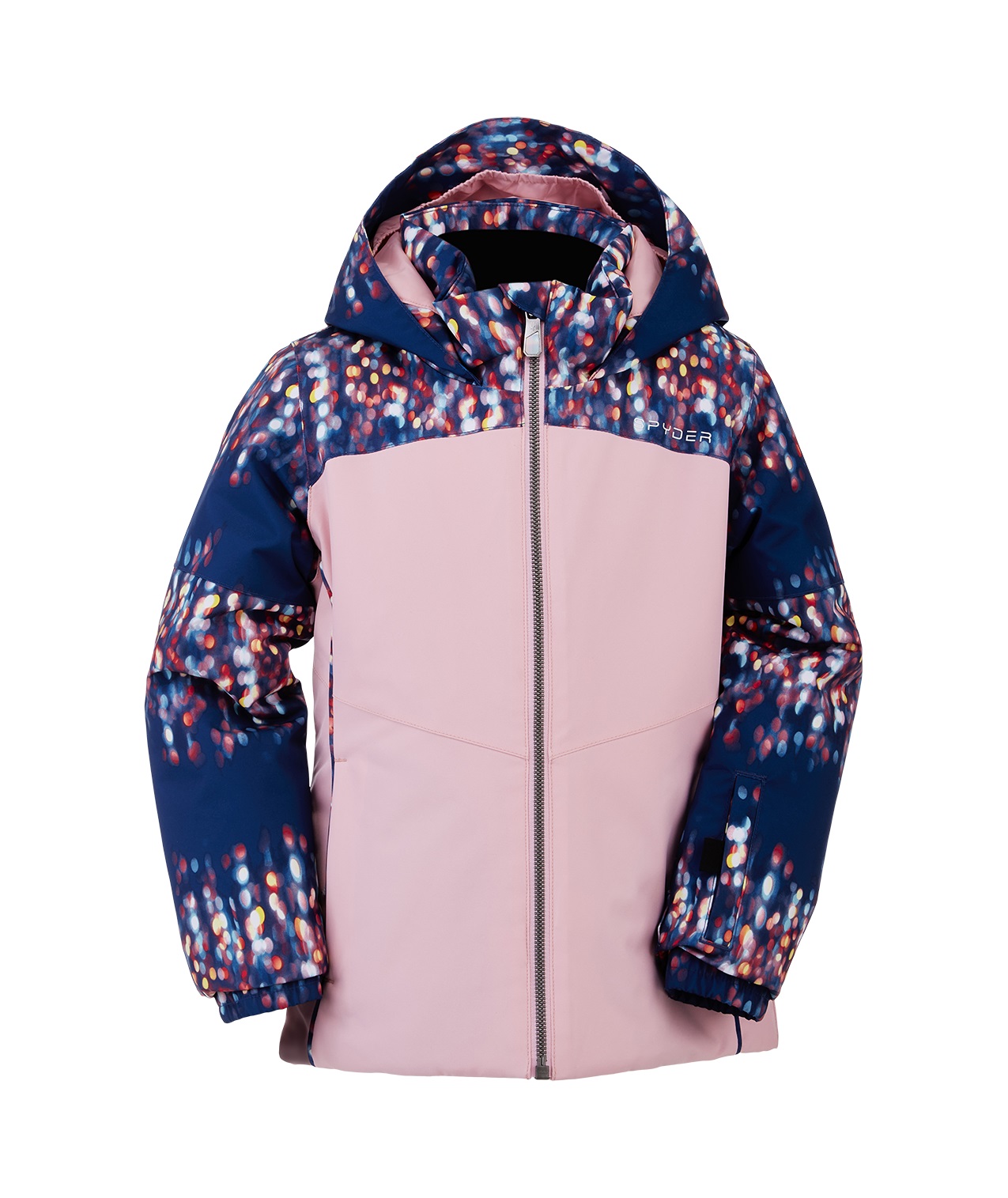 Spyder Bitsy Little Girl's Conquer Jacket - Nights Glow: Neptune