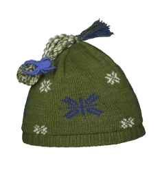 Spyder Girl's Snowflake Hat - Turf