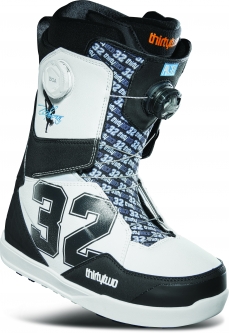 Thirty Two Lashed Double Boa Powell Snowboard Boots - White / Black