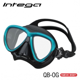 Tusa Intega Diving Mask - Ocean Green