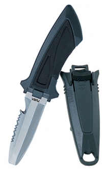 Tusa FK-11 Blunt Mini Dive Knife - Black