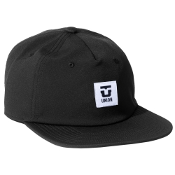 Union Box Logo Cap - Black