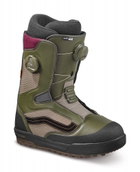 Vans Men's Aura Pro Snowboard Boots - Grape Leaf/Timberwolf