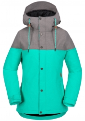 Volcom Women's Bolt INS Jacket - Teal Green