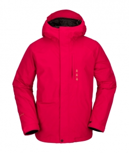 Volcom Men's Dua Insulated Gore Jacket - Red