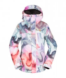 Volcom Women's Bolt Insulated Jacket - Nebula Print