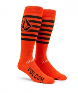 Volcom Men's Kootney Sock - Orange Shock